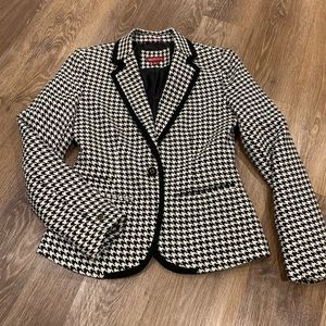 Merona Blazer in Houndstooth